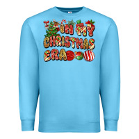 Ocean Blue in my christmas era Premium Sweatshirt - MaliasSmallBusiness