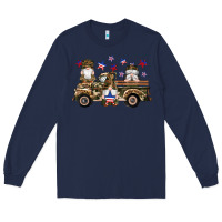 Navy camouflage gnomes american flag star truck Long Sleeve Tee - Artiststas
