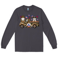 Smoke camouflage gnomes american flag star truck Long Sleeve Tee - Artiststas