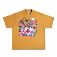 Peanut Butter nurse  and cancer Urban Heavy Tee - AdoDesignShop