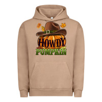 Pigment Burro Howdy pumpkin Urban Hoodie - NancyCooperArtShop