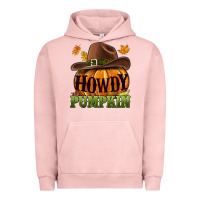 Pigment Salmon Howdy pumpkin Urban Hoodie - NancyCooperArtShop