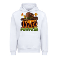 White Howdy pumpkin Urban Hoodie - NancyCooperArtShop