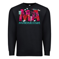 Black medical assistant Premium Sweatshirt - MaliasSmallBusiness