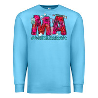 Ocean Blue medical assistant Premium Sweatshirt - MaliasSmallBusiness
