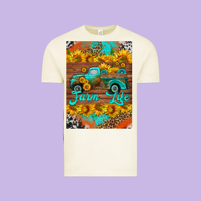 Farm Life And Truck Air Freshener Vintage Tee Designed By Hra Design Shop