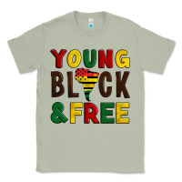 Matcha young black and free Classic Tee - Artiststas
