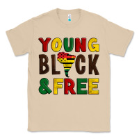 Mushroom young black and free Classic Tee - Artiststas