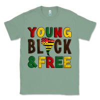 Sage young black and free Classic Tee - Artiststas