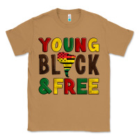 Toasted Coconut young black and free Classic Tee - Artiststas