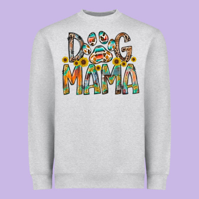 Dog Mama Heavyweight Sweatshirt Designed By Racoondesign