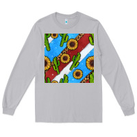 Moon Dust western 4th of july seamless pattern Long Sleeve Tee - BundleAndBundleShop