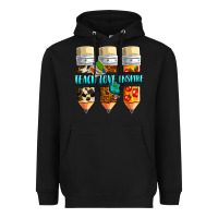 Black teach love inspire Heavyweight Hoodie - NancyCooperArtShop