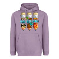 Lavender teach love inspire Heavyweight Hoodie - NancyCooperArtShop