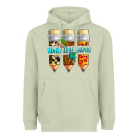 Matcha teach love inspire Heavyweight Hoodie - NancyCooperArtShop