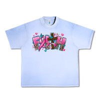 Grape Ice cancer faith cross Urban Heavy Tee - AdoDesignShop