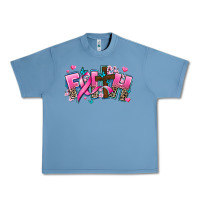 Pebble Blue cancer faith cross Urban Heavy Tee - AdoDesignShop