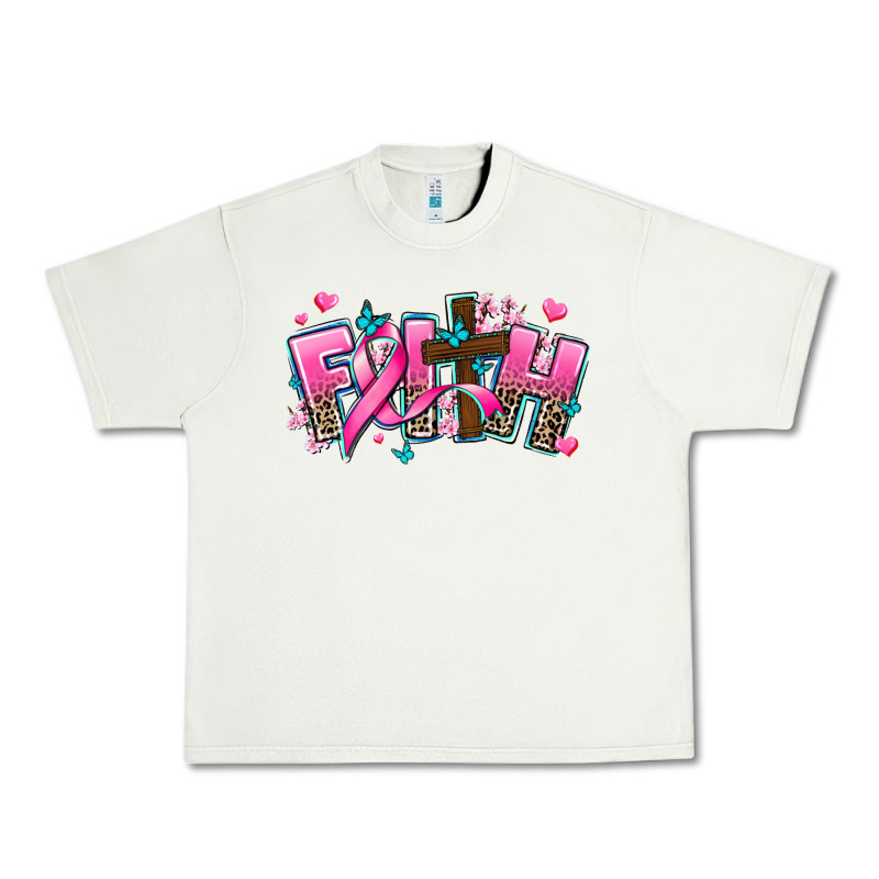 Cancer Faith Cross Urban Heavy Tee by AdoDesignShop | Teevron