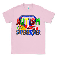 Bubblegum Pink autism is my superpower Classic Tee - AdoDesignShop