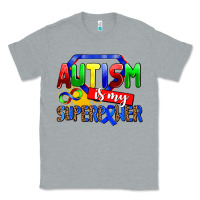 Heather Grey autism is my superpower Classic Tee - AdoDesignShop