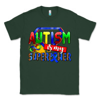 Sports Green autism is my superpower Classic Tee - AdoDesignShop