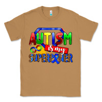 Toasted Coconut autism is my superpower Classic Tee - AdoDesignShop