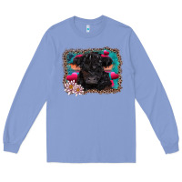 Colony Blue v.d belted galloway cow Long Sleeve Tee - AdoDesignShop