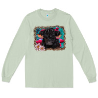 Matcha v.d belted galloway cow Long Sleeve Tee - AdoDesignShop