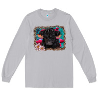 Moon Dust v.d belted galloway cow Long Sleeve Tee - AdoDesignShop
