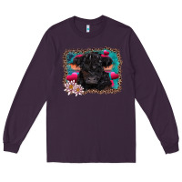 Plum v.d belted galloway cow Long Sleeve Tee - AdoDesignShop