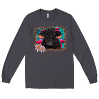 Smoke v.d belted galloway cow Long Sleeve Tee - AdoDesignShop