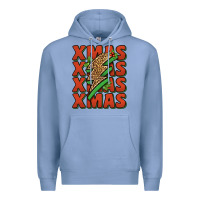 Colony Blue xmas lightning bolt Premium Hoodie - Jasminsmagicworld