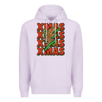 Lilac xmas lightning bolt Premium Hoodie - Jasminsmagicworld