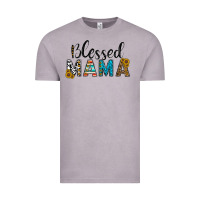 Vintage Zinc blessed mama Vintage Tee - CowhideDigitalArt