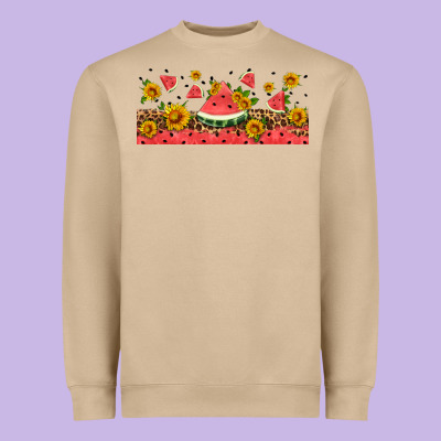 Watermelon Libbey Cup Heavyweight Sweatshirt Designed By Hra Design Shop