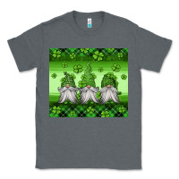 Charcoal Heather st patricks gnomes Classic Tee - Jasminsmagicworld