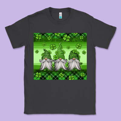 St Patricks Gnomes Classic Tee Designed By Jasminsmagicworld