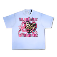 Grape Ice western leopard  in october we wear pink heart Urban Heavy Tee - AdoDesignShop