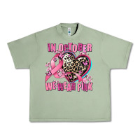 Western Leopard  In October We Wear Pink Heart Urban Heavy Tee | Teevron