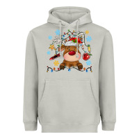 Moon Dust christmas deer school Heavyweight Hoodie - MaliasSmallBusiness