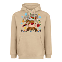 Mushroom christmas deer school Heavyweight Hoodie - MaliasSmallBusiness