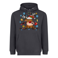 Smoke christmas deer school Heavyweight Hoodie - MaliasSmallBusiness