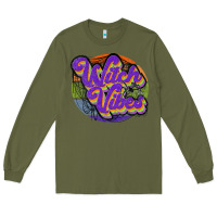 Army Green witch vibes Long Sleeve Tee - JahusDesignShop