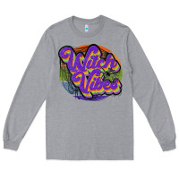 Heather Grey witch vibes Long Sleeve Tee - JahusDesignShop