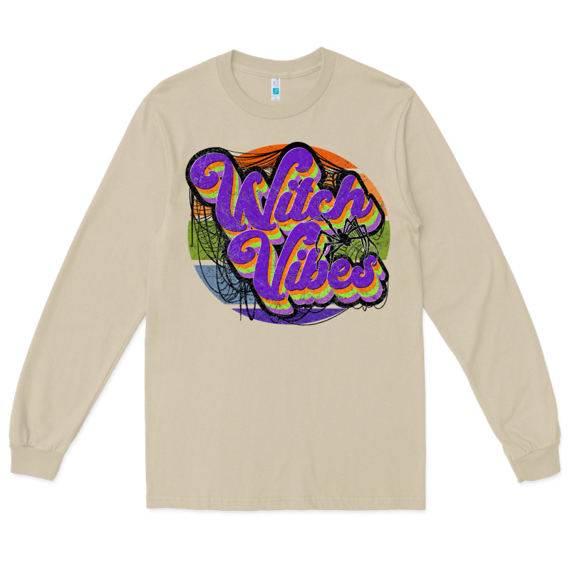 Witch Vibes Long Sleeve Tee by JahusDesignShop | Teevron