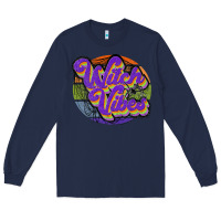 Navy witch vibes Long Sleeve Tee - JahusDesignShop