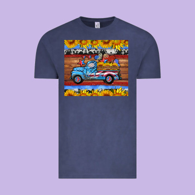 American Truck Tumbler Vintage Tee Designed By Hra Design Shop