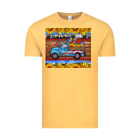 Vintage Mustard american truck tumbler Vintage Tee - HRA Design Shop