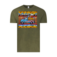 Vintage Olive american truck tumbler Vintage Tee - HRA Design Shop