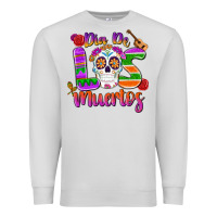 Dove Grey dia de los muertos Premium Sweatshirt - MaliasSmallBusiness